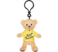 KALANKA-Toys ¿ Porte-clés Ours « Maillot vainqueur étape Jaune » 10 cm ¿ Peluche Officielle du Tour de France. Parfait pour Les Fans, à Collectionner ou Offrir.