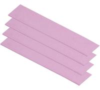 KALANKA-TP-1 (APT2012): Basic Thermal Pad, 120 x 20 x 0,5 mm (4 Pièces) - Pad thermique, Excellente conduction thermique, Idéal pour remplir les gaps, Installation facile, Utilisation sûre - Rose