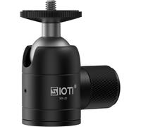 KALANKA-Trépied Mini Rotule Tête Rotule Tête Métallique Rotule 360 ° Pan Trépied Inclinable à 90 ° avec 1/4 Vis pour Appareil Photo Numérique/Compact DSLR/Téléphone Portable/Monopied/Gopro/Pied/Lumiè