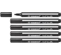 Kalanka-Trio Scribbi - Feutre De Coloriage - Lot X 5 Feutres - Noir