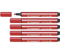 Kalanka-Trio Scribbi - Feutre De Coloriage - Lot X 5 Feutres - Rouge