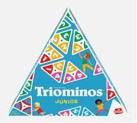 Kalanka-- Triominos Junior - Jeu De Société Pour Enfants Dès 4 Ans - Dominos Innovant À 3 Côtés - Jeu Educatif Et De Réflexion - Apprentissage Couleurs, Chiffres Et Calculs - 2 À 4 Joueurs - 20 Min