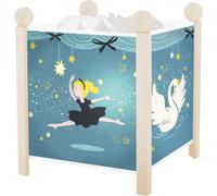 Kalanka-Trousselier - Ballerines - Veilleuse - Lanterne Magique - Idéal Cadeau Enfant - Dessin Animé - Lumière Rassurante - Couleur Bois Blanc - Ampoule 12v 10w Inclue - Prise Elec. Eu