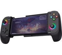 KALANKA-Trust GXT 735 Mylox Manette pour Telephone Portable Bluetooth pour Android/Iphone / PS5 / Xbox/Mobile, 12h d'Autonomie, Double Vibration, ¿clairage RGB, Manette Smartphone Sans Fil, Noir