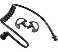 KALANKA-Tube Acoustique de Rechange avec 1 Paire écouteurs en Silicone Souple pour Talkie Walkie Casque Oreillette Compatible avec Motorola Kenwood Baofeng Radio Bidirectionnelle (Noir)