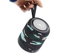 KALANKA-- Tube Enceinte Bluetooth, Haut-Parleur Portable avec Lecteur MP3, Fente Micro SD, Fente USB, Puissance 5 W, pour Ordinateur, PC Portable, Tablette, Smartphone, Maison, extérieur