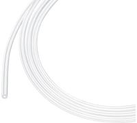 KALANKA-Tuyau en Silicone de 1M (3Pieds) 0,8mm DI 2mm DE Transparent Tuyau en Plastique Industriel en Silicone Clair pour Pompage, Vidange, Irrigation, Brassage, 0,03"" x 0,08