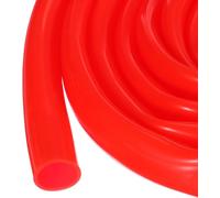 KALANKA-Tuyau en Silicone de 1M (3Pieds) 16mm DI 19mm DE Rouge pour Usage Industriel, Tuyau en Plastique en Silicone Clair pour Pompage, Vidange, Irrigation, Brassage, 5/8"" x 3/4