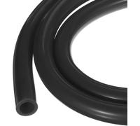 KALANKA-Tuyau en Silicone de 1M (3Pieds) 19mm DI 25,4mm DE Noir Tuyau en Plastique Industriel en Silicone Clair pour Pompage, Vidange, Irrigation, Brassage, 3/4"" x 1