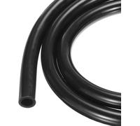 KALANKA-Tuyau en Silicone de 1M (3Pieds) 6,4mm DI 9,5mm DE Noir Tuyau en Plastique Industriel en Silicone Clair pour Pompage, Vidange, Irrigation, Brassage, 1/4"" x 3/8