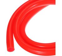 KALANKA-Tuyau en Silicone de 1M (3Pieds) 9,5mm DI 12,7mm DEe Rouge Tuyau en Plastique Industriel en Silicone Clair pour Pompage, Vidange, Irrigation, Brassage, 3/8"" x 1/2