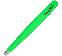 Kalanka-Tweazy Pince À Épiler Professionnelle - Pincettes En Acier Inoxydable Pour L'épilation Des Sourcils (Neon Vert)