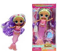 KALANKA-Tweens - Mermaid Cleo Clove - Poupée Mannequin avec Queue de Sirène de Couleur Changeante, Nageoire Mobile et Accessoires - Jouets pour Enfants et Collectionneurs à Partir de 4 Ans