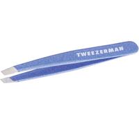 Kalanka-Tweezerman Mini Pince À Épiler (Pointes Inclinées, Épilation Des Sourcils, Qualité Professionnelle, Acier Inoxydable), Granite Sky