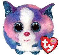 KALANKA-TY- Cleo Husky Puffies Peluches, 2007541, Multicolore
