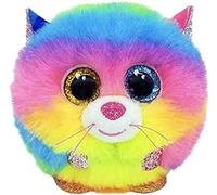 KALANKA-TY- Gizmo Cat Puffies Peluches, 2007540, Multicolore