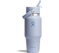 Kalanka-\U2013 Wide Flex Straw Travel Bottle 710ml (24 Oz) \U2013 Étanche, Isolée, Compatible Porte-Gobelet \U2013 Garde Les Boissons Froides 24 H \U2013 Bouchon À Paille Flexible \U2013 Surf