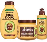 Kalanka-Ultra Doux - Routine Pour Raviver Les Boucles Des Cheveux Secs, Bouclés À Crépus - À L'huile D'avocat Et Beurre De Karité - Shampooing, Après-Shampooing Et Masque - Homme & Femme