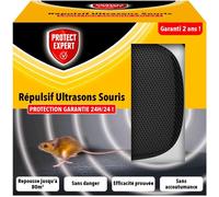 KALANKA-Ultrason Souris - Répulsif Anti Souris - sans Accoutumance - Repousse jusqu'à 80 m2 - Protection Garantie 24h/24, Blanc