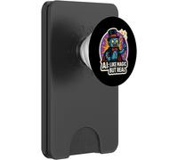 Kalanka-Une Blague D'ingénieur En Intelligence Artificielle Comme La Magie Mais La Vraie Intelligence Artificielle Popsockets Popwallet Pour Magsafe