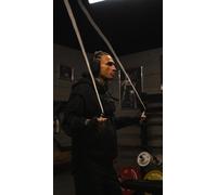 Kalanka-, Une Corde À Sauter Fabriquée Pour La Boxe, Sans N?uds, 15 % Plus Lourde Qu'une Corde En Pvc Normale, Corde À Sauter Ajustable, Comprend Des Bandes Antidérapantes Pour Plus D'adhérence, Cord