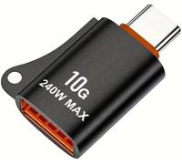 Kalanka-Usb 10a 3.0 Type C Adaptateur De Transfert De Données Type Femelle À Prise Usb Convertisseur Rapide Pour Macbook Xiaomi Samsung S24 S23 Fast Otg Plug