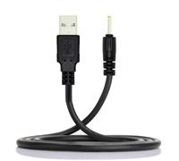 KALANKA-USB 2.0 Type A Male to 2.5x0.7mm DC 5V Power Plug Charging Cable Straight Connector