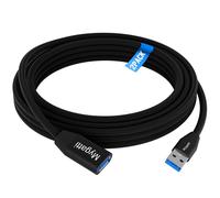 KALANKA-USB 3.0 Extension Cable (2 Pack), Type A Male to Female Extension Cord, Nylon Braided 5Gbps Data Transfer, Compatible with Webcam, Camera, USB Flash Drive, Hard Drive etc.