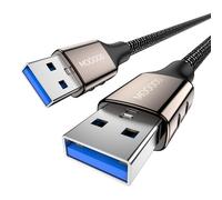 KALANKA-USB 3.0 Male to Male - Extender for Hard Drive Enclosure - Dual Head - 3M