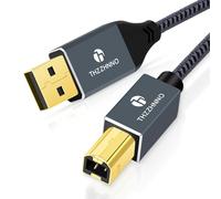 KALANKA-USB A to USB B 2M Printer Cable, USB 2.0 Type A to B Plug for HP, Dell, Epson, Xerox, Lexmark, Brother, Canon, Samsung, Piano and More