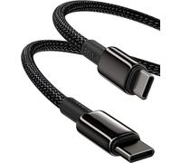 Kalanka-Usb C Cable, 100w Pd 5a Qc 4.0 Usb C To Usb C Fast Charging Cable, Nylon Braided Type C Data Cable For Samsung S21 S20+ S10 Note 10 Ipad Pro Macbook Pro Google Pixel (2m)