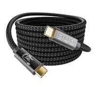 KALANKA-USB C Cable 5m, 3.2 Video 4K@144Hz 5K@60Hz, PD 3.1 240W, 20Gbps Data Transfer for Thunderbolt 4/3, iPhone 16/15, Switch, MacBook, Screen, VR, SSD
