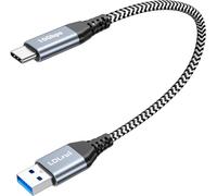 KALANKA-USB C Cable, USB A to USB C 3.1 Gen 2, Type C 3A Fast Charging Cable and 10Gbps Data Sync Cable for MacBook, Galaxy S20, Android Auto and More (1ft, 2)