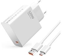 KALANKA-USB C Chargeur Xiaomi 120W Cable Rapide pour Xiaomi 17 Ultra, 15T Pro, 14T 14TPro, 13T, 12T, Redmi Note 15 Pro 14Pro 14Pro+ 5G, 13 13Pro+, 12Pro, POCO F8 Ultra, X7, X8, M8, C85 Chargeur Rapid