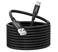 KALANKA-USB C Charging Cable 13ft Extra Long 3.1A USB to Type C Braided Cable for PS5 Controller, Samsung Galaxy S10/S9/S8 Plus, Note 10 9 8, LG V30 V20 G6 G5, Moto, LG, HUWEI, Mi9/8 etc