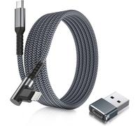 KALANKA-USB C to Lightning Charger Cable 2M 90 Degree with USB A Adapter, Angled Cord Type C PD Right Angle Quick Charge for iPad 8 Generation iPhone 11 12 13 14 Pro Max