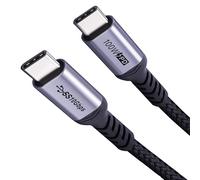 KALANKA-USB C to USB C Cable 100W, Type C 3.1 Gen 2 Cable, 10Gbps High Speed Data Transfer, 20V5A, Fast Charging, 4K@60Hz Video Output, Compatible with Samsung Galaxy T5,