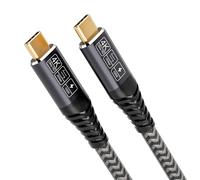 KALANKA-USB C to USB C Cable 3 m, USB 3.2 Gen 2 20Gbps100W Fast Charging, 4K 60Hz Video Transmission for Mobile Phones, Monitors, Devices, 3 m USB Cable