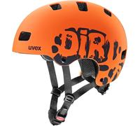 Kalanka-Uvex Kid 3 Cc - Casque De Vélo Solide Pour Enfants - Réglage De La Taille Individuel - Ventilation Optimisée - Orange Matt - 51-55 Cm