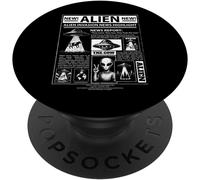 Kalanka-Vache Drôle Ovni Invasion Alien News Farmer Journal Popsockets Popgrip Adhésif
