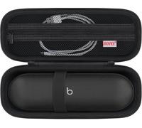 KALANKA-Valise Compatible Beats Pill sans Fil Bluetooth Haut - Parleur Beats Pill Portable Haut - Parleur Stand Pochette avec Maille supplémentaire câble de Charge Poche Noir