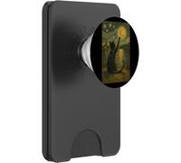 Kalanka-Van Gogh Starry Night Vintage Cat Moonlit Scene Kitty Lovers Popsockets Popwallet Pour Magsafe