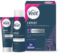 Kalanka-Veet Expert Kit De Crema Depilatoria Zona Íntima 2x50ml