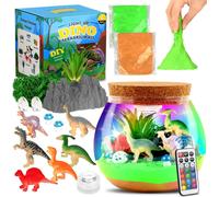 KALANKA-Veilleuse Dinosaure Jouet avec Télécommande, DIY Activites Manuelles pour Enfants, Dinausore Jouet Enfant pour Garçons Fille Cadeau D'anniversaire âgés de 3 4 5 6 7 8 Ans