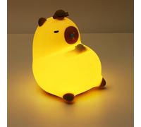 Kalanka-Veilleuse, Jolie Lampe Capybara Pour Enfants, En Silicone Souple, Veilleuse Led Tactile, Décoration De Chambre D'enfant, Cadeau D'anniversaire