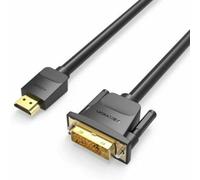 KALANKA-VENTION Adaptateur DVI vers HDMI ABFBG Noir 1,5 m