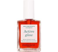 Kalanka-Vernis ¿¿ Ongles Soin Reparateur Active Glow Cranberry (Corail) Bio-Sourc¿¿: Amande Douce, Biopeptides Cranberry, Vernis A Ongle Nourrissant & Brillant, Vernis Transparent Glow Corail