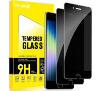 KALANKA-Verre Trempé Anti Espion pour iPhone 8/iPhone SE 2020/iPhone 7/SE 2022 2 Pièce,Anti-Espion Film Protection écran,9H Dureté Privacy Anti-Spy Protecteur D'écran,Anti Rayure Confidentialité Vitr