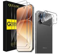 KALANKA-Verre Trempé pour Honor 600 5G, 2 Pièces Protecteur D'écran et 2 Pièces Caméra Arrière Protecteur, 9H Dureté Film Protection Écran HD Clarté Anti Rayures Vitre Protection