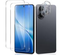 KALANKA-Verre Trempé pour VIVO V60 Lite 4G/5G Protection Ecran 2 pièces + Caméra Protecteur 2 pièces, Haut Définition, Dureté 9H,Sans Bulle, Anti-Rayures Protection Écran pour VIVO V60 Lite 4G/5G